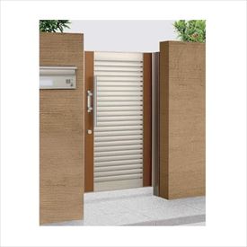 【送料無料】【法人様限定商品 個人宅・現場配送不可】四国化成 アルディ門扉3型 柱仕様 0912 片開き ..