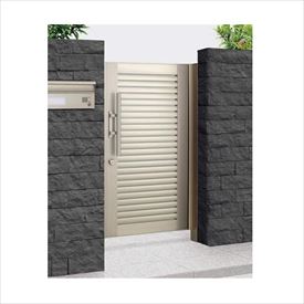 【送料無料】【法人様限定商品 個人宅・現場配送不可】四国化成 アルディ門扉3型 柱仕様 0920 片開き ..