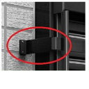 YKKAP たて面格子LA専用ブラケット(取付け金具セット) 壁付ブラケット(出幅150mm) 4個入り LA-G-5
