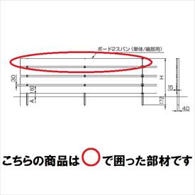 リクシル 樹ら楽ステージ ボードラインフェンス 面材 ボードセット 1500（3枚入り） 単体／端部用 1スパン 『リクシル』 『ウッドデッキ 人工木 フェンス』