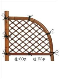 Bamboo - タカショー　合成竹製品　EM-05 合成すす竹光悦寺垣　3尺/ W900×H900　＃10022400　『竹垣フェンス　柵』