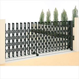 【法人様限定商品 】四国化成 クレディアコー1型 レールタイプ 片開き 415S H10 『カーゲート 伸縮門扉』