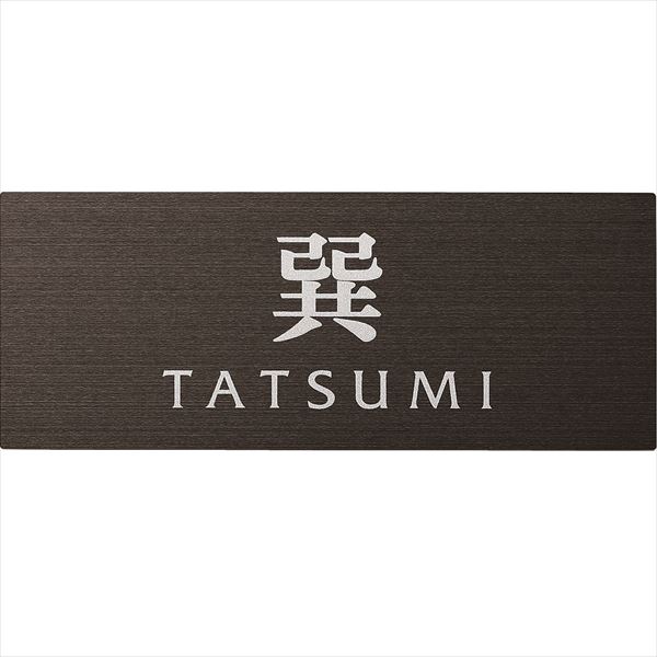 丸三タカギ スクアド SQY-B-15（シルバー） 『表札 サイン 戸建』