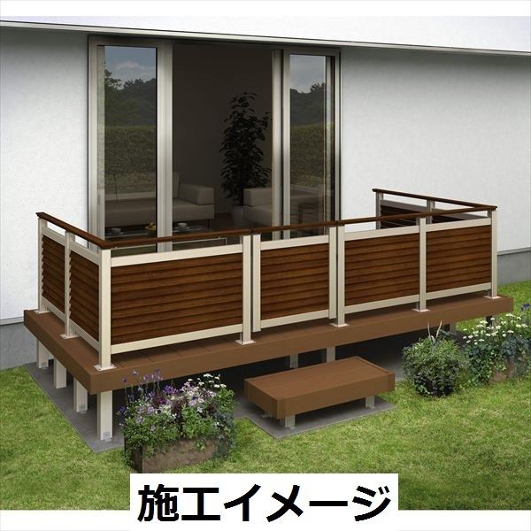 送料無料 Ykkap リウッドデッキをもっとお洒落に使い易く Ykkap Diy ルシアスデッキ門扉b05型 樹脂 門扉 人工木 本体 R 錠金具付き 08用 T100 ウッドデッキ 門扉 人工木 樹脂 Diy アルミカラー エクステリアのプロショップ キロ