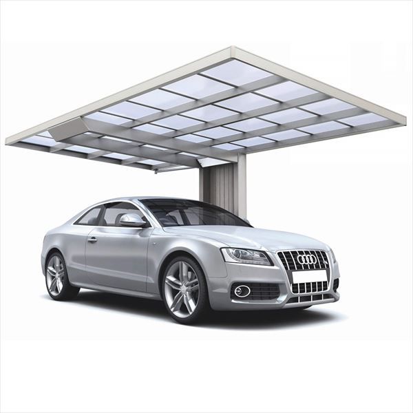 個人宅配送不可 カーポート 1台用 四国化成 マイポート neo 基本タイプ 標準高 3150 『 カーポート 車庫 ガレージ 駐車場 屋根 diy 』 アルミタイプ