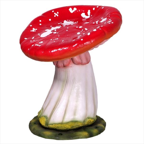 FRP　キノコの椅子・一人掛け用 / Single Mushroom Seat　 fr160014 『植物オブジェ　ベンチ　店舗・ホテル向け』