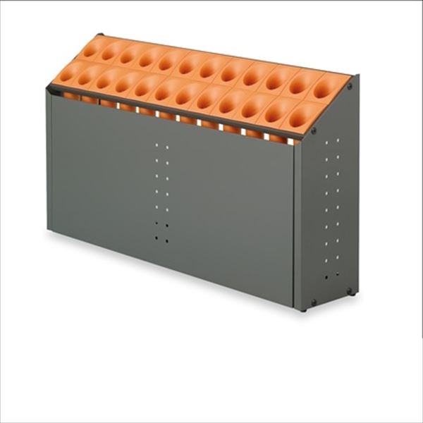 テラモト　オブリークアーバン　C24　前面パネル付　24本収納　UB-285-224