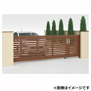 【法人様限定商品 】四国化成 アレグリア引戸3型 手動式 袖門扉(右)付 H14 AGG3R-07-3014S 『カーゲート 車庫用引戸』