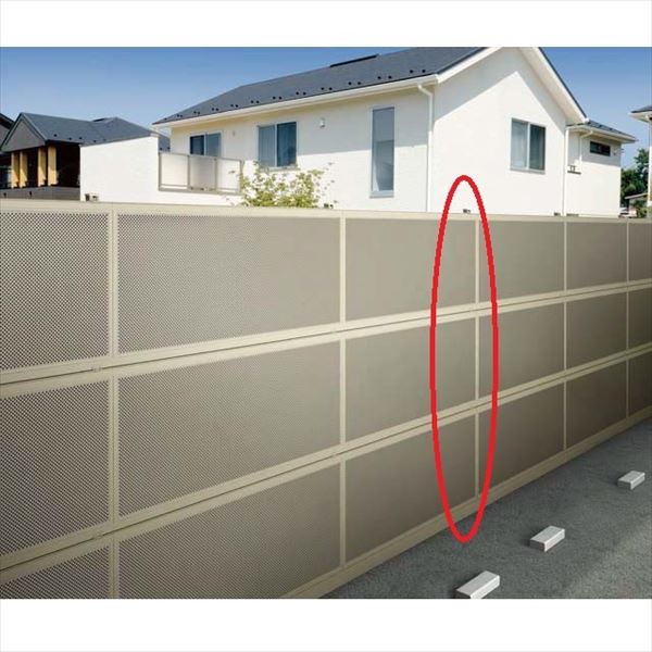 リクシル 防音フェンス すやや用部材 3段自在柱（75角） 高さ：2900用