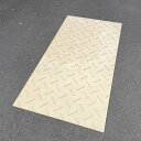 個人宅配送不可 ウッドプラスチックテクノロジー 養生敷板 Diban ディバン 片面凸 薄型3×6 2枚入り 茶