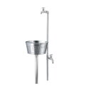 ミズタニバルブ工業 小庭リウム パイプ Piprop+PlantPan MP-CO-2Pi-SL 『水栓柱・立水栓 屋外用』