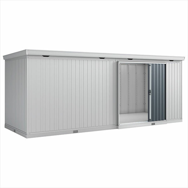 『配送は関東・東海限定』イナバ物置 FB／フォルタ大型 FB-6122H CG ハイルーフ 豪雪型『屋外用中型・大型物置』 CG(チャコールグレー)(4)