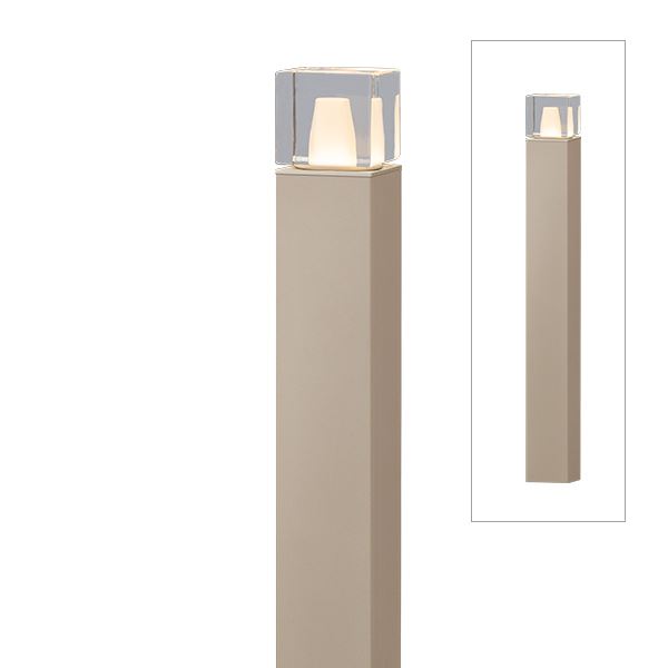 【送料無料】タカショー エバーアートポールライト ローボルト 14型 HBC-D87G ＃71199400 12V用／24V用 『エクステリア照明 ガーデンライト』『ガーデンライト 屋外 照明 ライティング Takasho ガーデニング』 グレイッシュゴールドのサムネイル