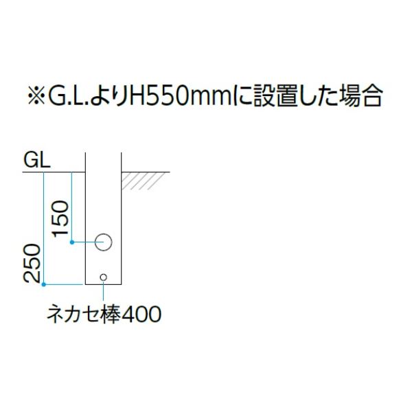 エクステリアのプロショップ キロの【送料無料】タカショー エバーアートポールライト ローボルト 10型 HBC-D83S #71180200 12V用／24V用 『エクステリア照明 ガーデンライト』『ガーデンライト 屋外 照明 ライティング Takasho ガーデニング』 シルバー｜アングル3