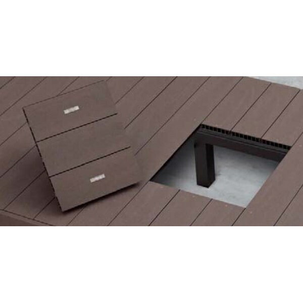 YKKAP リウッドデッキ200用 点検口 大引追加Hタイプ ウッドデッキ オプション 部材 材料 人工木 樹脂 diy