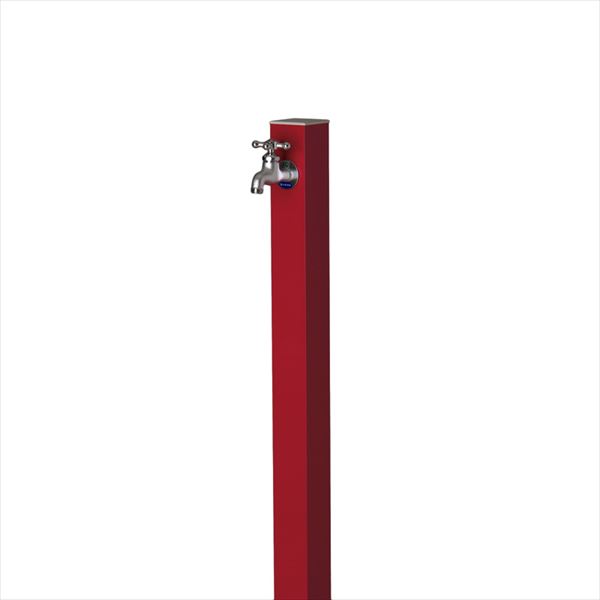 Tap Posts - オンリーワン アルミ立水栓 Lite 蛇口セット GM3-ALWRF 『水栓柱・立水栓セット（蛇口付き）』 ワインレッド