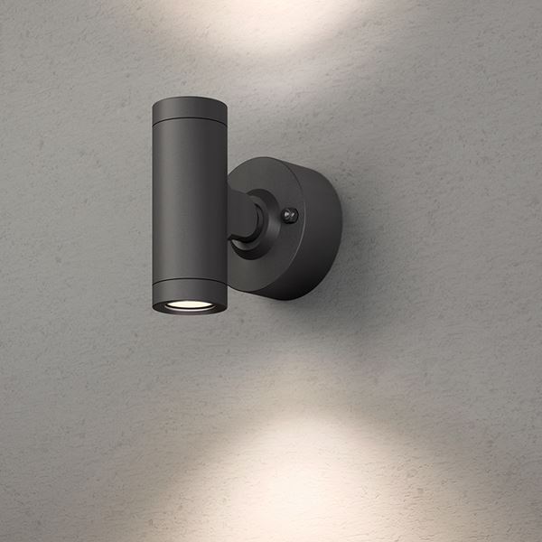 【送料無料】タカショー エクスレッズ スポットウォールライト 2型（LED色:電球色）HBA-D07K 12V用 #73025400 『ローボルトライト』 『エクステリア照明 ライト』『ガーデンライト 屋外 防犯 LED 省エネ Takasho』 ブラック