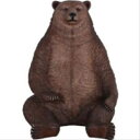 FRP 巨大グリズリー / Sitting Grizzly-JumBo fr130011 『動物園オブジェ アニマルオブジェ 店舗・イベント向け』