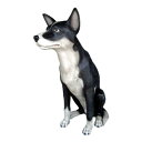 FRP テーマは「凛」 / Sheep Dog fr020504 『犬オブジェ アニマルオブジェ 店舗・イベント向け』