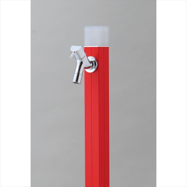 オンリーワン 不凍水栓柱 アクアルージュ アイス 1.2m TK3-DK2R 『水栓柱 立水栓セット（蛇口付き）』 ブライトレッド