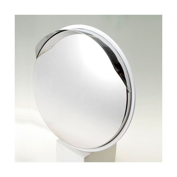 信栄物産　ステンレスミラー　丸型　325径　＃S-1W 白