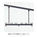 リクシル テラス オプション 吊り下げ物干し Bセット ショート （2本入） PTA□P132 『物干し 屋外』