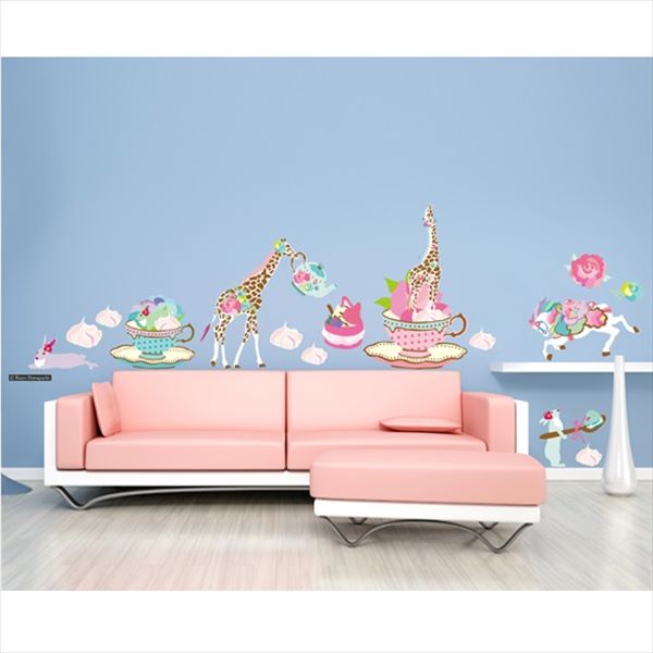 Fixtures, Garden, Lantern - 東京ステッカー 高級ウォールステッカー ホラグチ カヨ 「バラの花束A」 Mサイズ ＊TS0052-AM 『おしゃれ かわいい』 『壁 シール』
