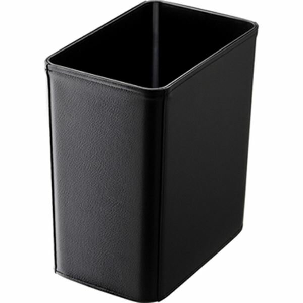 東谷 Light Furniture レザータッチくず入れ 角小 #RSD-555B 『 レザー調 インテリア ゴミ箱 おしゃれ 高級感 ラグジュアリー 』