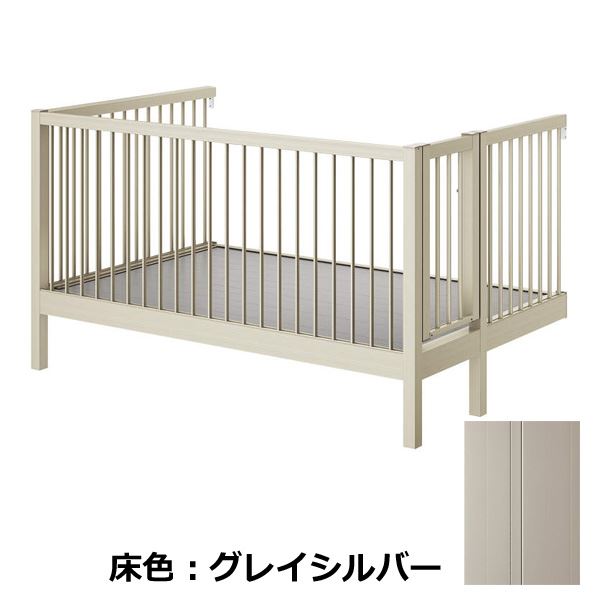 YKKAP ルシアスバルコニー 柱建式 庭置納まり たて格子 関東間 標準柱 1間×6尺 門扉外観右側（R） 手す..