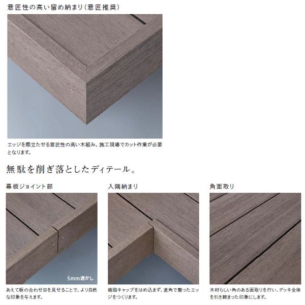 リクシル デッキDS 留め納まり 4間×5尺 ロング束柱Bセット（調整束 高さ823～1000m...