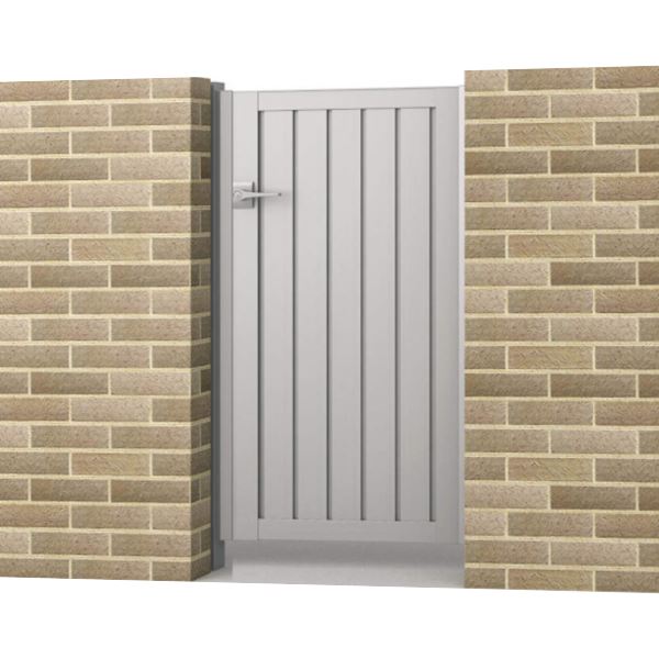 【送料無料】三協アルミ レジリア TM型 0612 片開きセット 門柱タイプ『ゲート 部材 ガーデン 住宅 境..