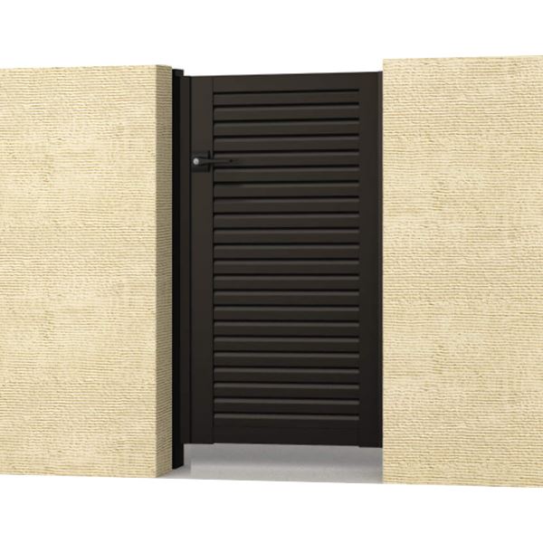 【送料無料】三協アルミ レジリア YL型 0914 片開きセット 門柱タイプ『ゲート 部材 ガーデン 住宅 境..