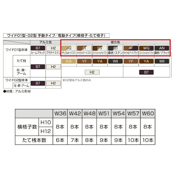 エクステリアのプロショップ キロのYKKAP ルシアスアップゲート ワイド 01型 57-10H ハイルーフ 手動タイプ 複合カラー｜アングル3