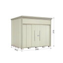 タクボ物置 JN/トールマン JN-Z2926 結露減少屋根 標準棚 一般型 『追加金額で工事可能』 『物置 屋外 大型 倉庫 小屋 収納庫 diy 吊り戸 鍵つき タイヤ 自転車 庭 おしゃれ』【追加金額で取付工事可能】 ムーンホワイト