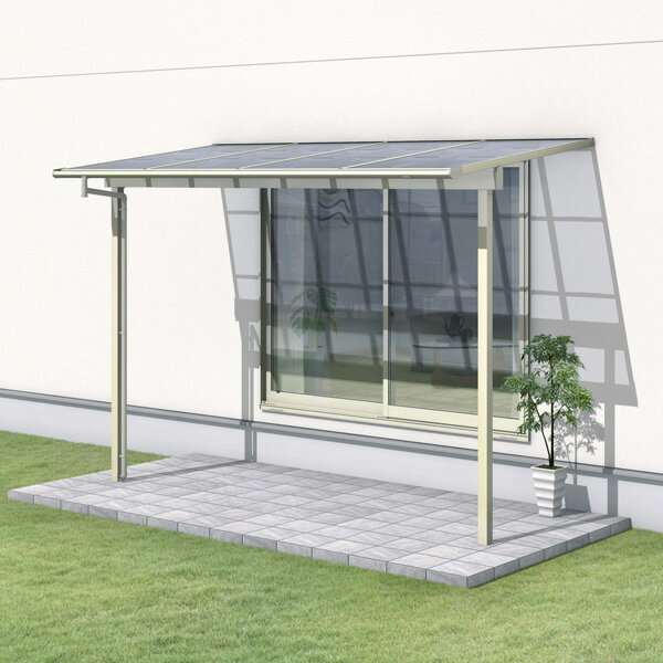 【送料無料】 三協アルミ レボリューZ 1.0間×9尺 1500タイプ／メーターモジュール／1階用F型／出幅移動収まり／単体 『アルミ製 テラス ベランダ バルコニー 庭 雨よけ 物干し 屋根 後付け』 『洗濯干し場 』