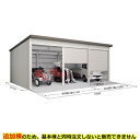 受注生産品 ヨド倉庫 SOB-8657FHBD 追加棟 ベタ基礎仕様 一般B ※基本棟と同時購入価格 ブラウニー