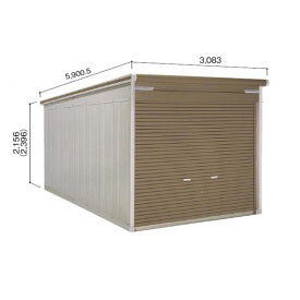 商品番号62276701メーカーヨドコウサイズ幅 3083.0mm × 奥行き 5570.5mm × 高さ 2349.0mm通常納期(宅配)14日後以降発送（要問合せ）通常納期(工事)14日後以降発送（要問合せ）坪数5.2素材スチール重量（kg）799タイプスチール対応タイプ1台用配送区分3※商品により配送可能エリアが異なります。配送エリア表をご覧ください。工事対応この商品は工事を承っておりません。1．オープンスペースの連結と側面シャッターで使い方広がります。2．モダン住宅の景観にもよく合う「スミ」が新たにラインアップ。3．使い勝手の良い便利なオプションも充実。4．シャッターにはディンプル錠を採用＝安心の仕様。5．シャッター本体にガルバリウム鋼板、水切りにはアルミを採用＝長持ち。備考●当店では「ガレージ商品」の施工組立工事は行っておりません、商品の販売のみとなりますのでご注意下さい。●大型商品の為、納期が1ヶ月以上掛かる場合がございますのでご注文前に必ず納期をご確認ください。●メーカー手配の4トントラックでの大型商品専用配送となり、複数名の荷受けが必要となります、お届け住所によっては販売出来ない場合もございますのでご了承ください。※メーカーカタログ記載のオプション商品は、全て別売りとなります。https://inquiry.my.rakuten.co.jp/shop/307713/　