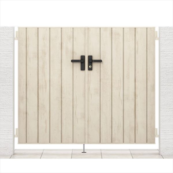 【送料無料】リクシル 開き門扉AA TM1型 柱仕様 ラッピング形材柱 08-16 両開き『LIXIL ゲート 部材 ガ..