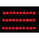友愛玩具 LEDローズデコレーション LEDローズライト(レッド) WG-2401RE 『クリスマス 屋外 LED イルミネーション ライト』