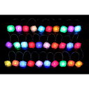 友愛玩具 LEDローズデコレーション LEDローズライト（マルチ） WG-2401MU 『クリスマス 屋外 LED イルミネーション ライト』