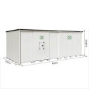 受注生産品 ヨドコウ LMD/エルモ LMD-6529HBL 物置 一般型 背高Hタイプ 結露低減材付『屋外用大型物置』 カシミヤベージュ