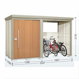 タクボ物置 TP／ストックマンプラスアルファ TP-SZ33R15 多雪型 『物置 屋外 大型 倉庫 小屋 収納庫 diy サイクルポート タイヤ テント 庭 おしゃれ』【追加金額で取付工事可能】 トロピカルオレンジ