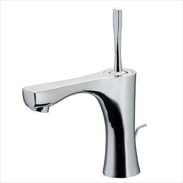 カクダイ 水栓金具 神楽 シングルレバー混合栓 引棒付き（直径4ミリ） 183-310
