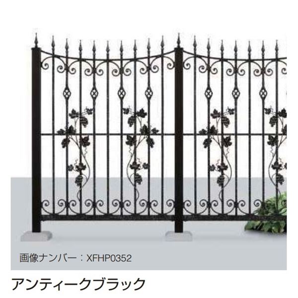 YKK シャローネフェンス EM02型 本体 T140 アンティークブラック