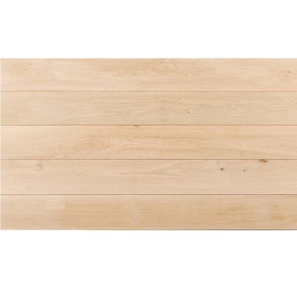 天然木部材 ホワイトオーク スタンダードグレード ワンピースタイプ 無塗装 幅130mm 7枚入り #PHFL0624