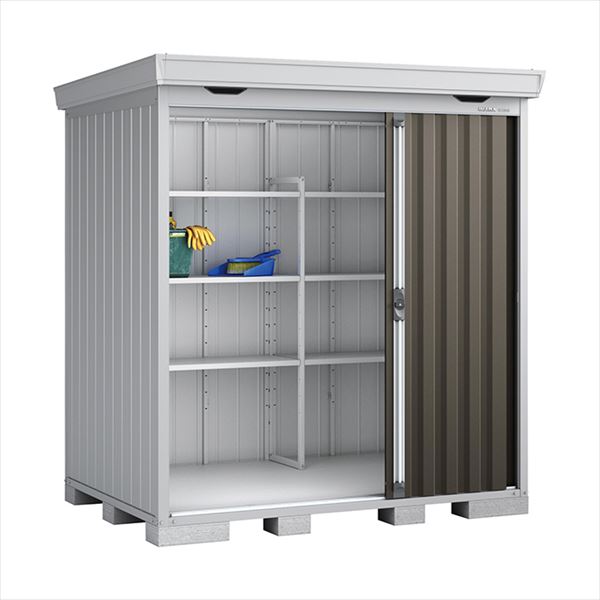 『配送は関東・東海限定』イナバ物置 FS／フォルタ FS-2215S EB スタンダード 多雪型『屋外用中型・大型物置』『追加金額で工事も可能』 EB（エボニーブラウン）