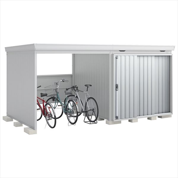 【自転車置場　駐輪】イナバ物置 FW／フォルタ ウィズ FW-22K+2222H PS ハイルーフ...