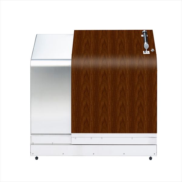 ナカノ ホームスライドダスポン スタンダードモデル ステンレス HSD-774 『ゴミ収集庫 ダストボックス ..