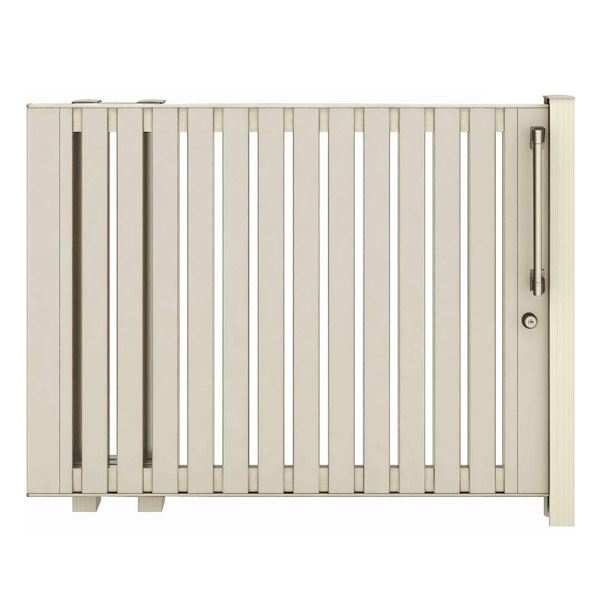 【送料無料】YKKAP ルシアススライド S02型 標準柱 12-16L 片引き 片面シリンダー錠セット 『たてスト..