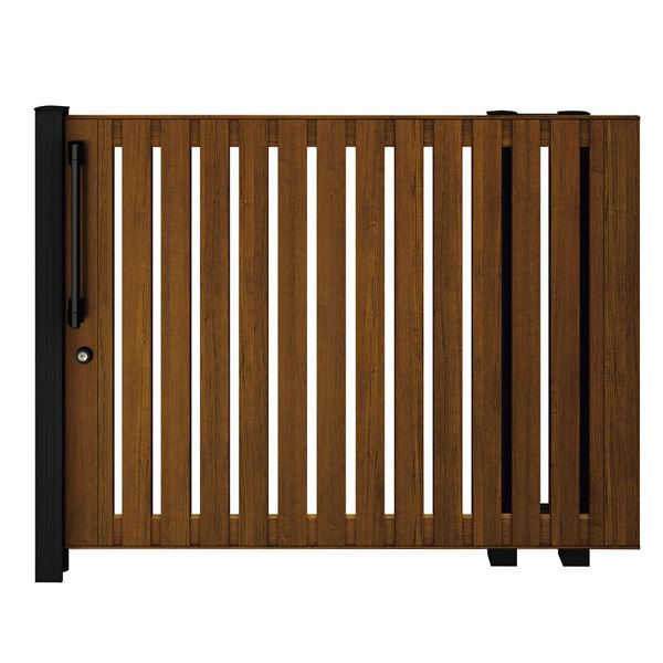 【送料無料】YKKAP ルシアススライド S02型 標準柱 18-14R 片引き 片面シリンダー錠セット 『たてスト..